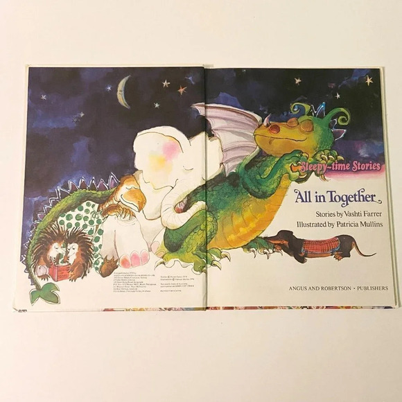 Vintage 1974 Sleepy Time Stories All in Together by Vashti Farrer Hong Kong - Picture 7 of 15